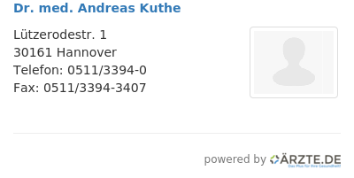 Dr med andreas kuthe