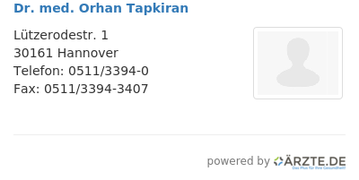 Dr med orhan tapkiran