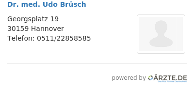 Dr med udo bruesch