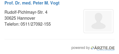 Prof dr med peter m vogt 554154