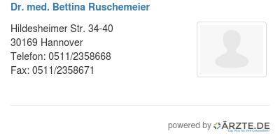 Dr med bettina ruschemeier