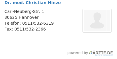 Dr med christian hinze 658154