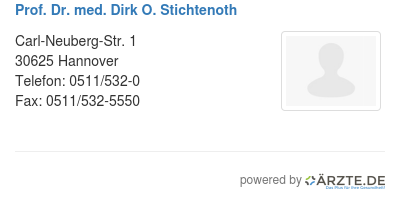 Prof dr med dirk o stichtenoth