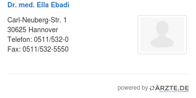Dr med ella ebadi