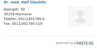 Dr med ralf glaubitz 565550