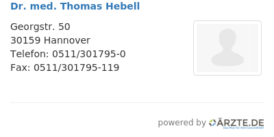 Dr med thomas hebell 565548