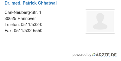 Dr med patrick chhatwal