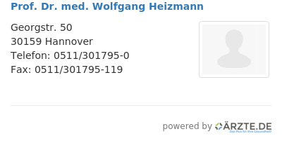 Prof dr med wolfgang heizmann 660088