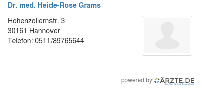 Dr med heide rose grams 511854