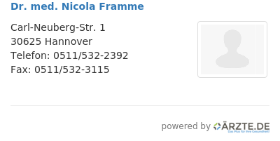 Dr med nicola framme