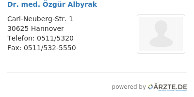 Dr med oezguer albyrak