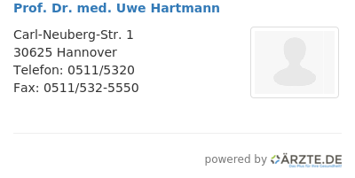 Prof dr med uwe hartmann