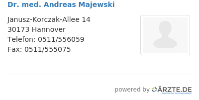 Dr med andreas majewski