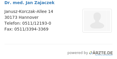 Dr med jan zajaczek