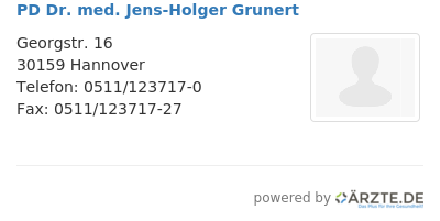 Pd dr med jens holger grunert