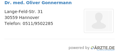 Dr med oliver gonnermann
