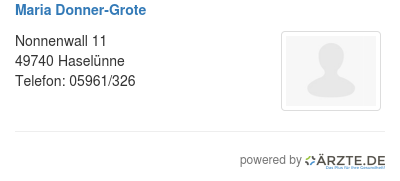 Maria donner grote