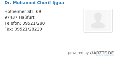 Dr mohamed cherif ijgua