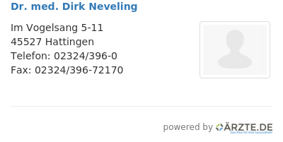 Dr med dirk neveling