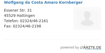 Wolfgang da costa amaro kornberger