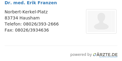Dr med erik franzen 611747