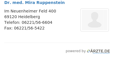 Dr med mira ruppenstein