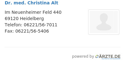 Dr med christina alt 518733
