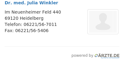 Dr med julia winkler 513506