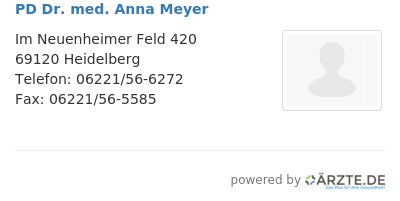 Pd dr med anna meyer