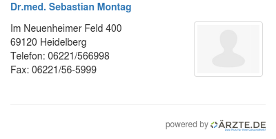 Dr med sebastian montag