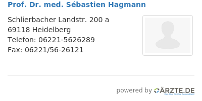Prof dr med sebastien hagmann