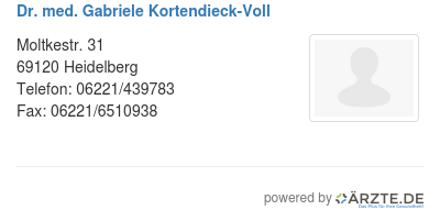 Dr med gabriele kortendieck voll