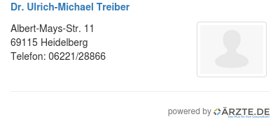 Dr ulrich michael treiber