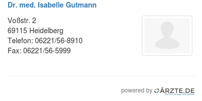 Dr med isabelle gutmann