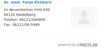 Dr med tanja eichkorn