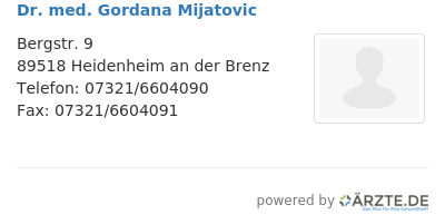 Dr med gordana mijatovic 672642
