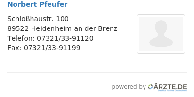Norbert pfeufer