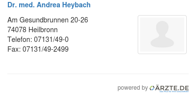 Dr med andrea heybach