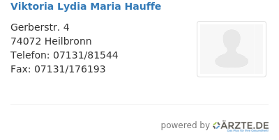 Viktoria lydia maria hauffe