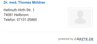 Dr med thomas moeldner