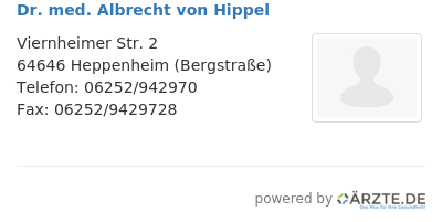 Dr med albrecht von hippel 650779