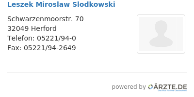 Leszek miroslaw slodkowski