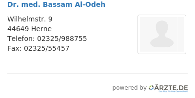 Dr med bassam al odeh