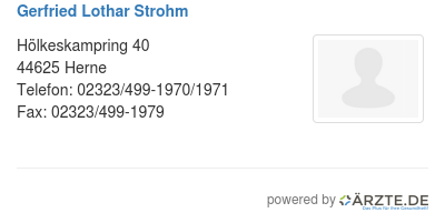 Gerfried lothar strohm