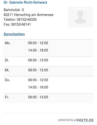 Dr gabriele richt schwarz