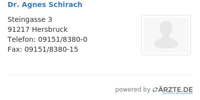 Dr agnes schirach