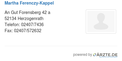 Martha ferenczy kappel