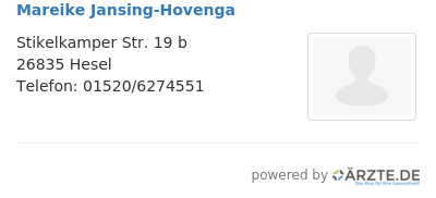 Mareike jansing hovenga