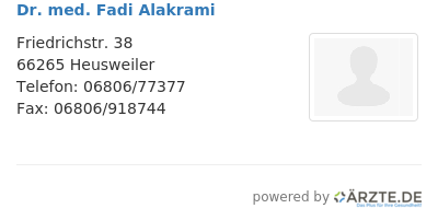 Dr med fadi alakrami 563578