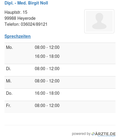 Dipl med birgit noll